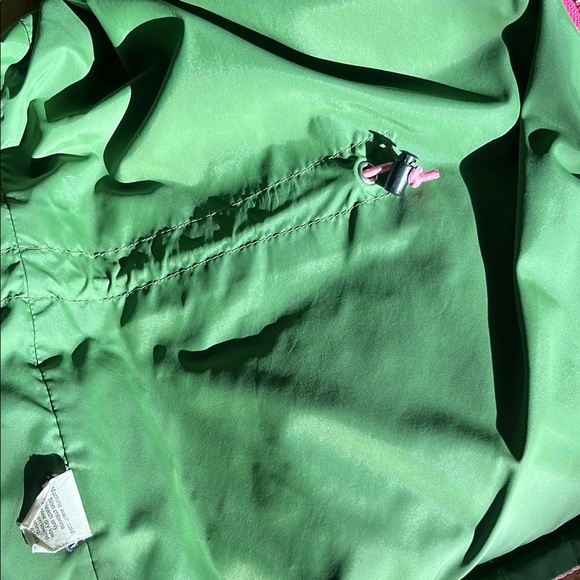 J. Crew Pink  and Green Puffer Vest - Picture 4 of 16